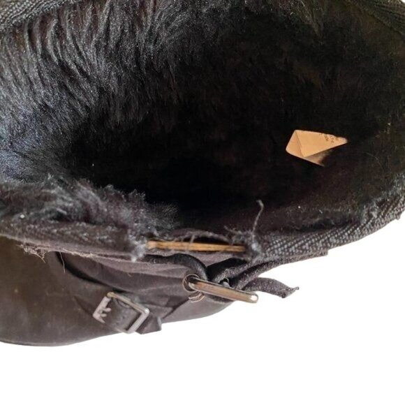 So Black Boots with Buckles Womens Size 7 - Picture 12 of 13